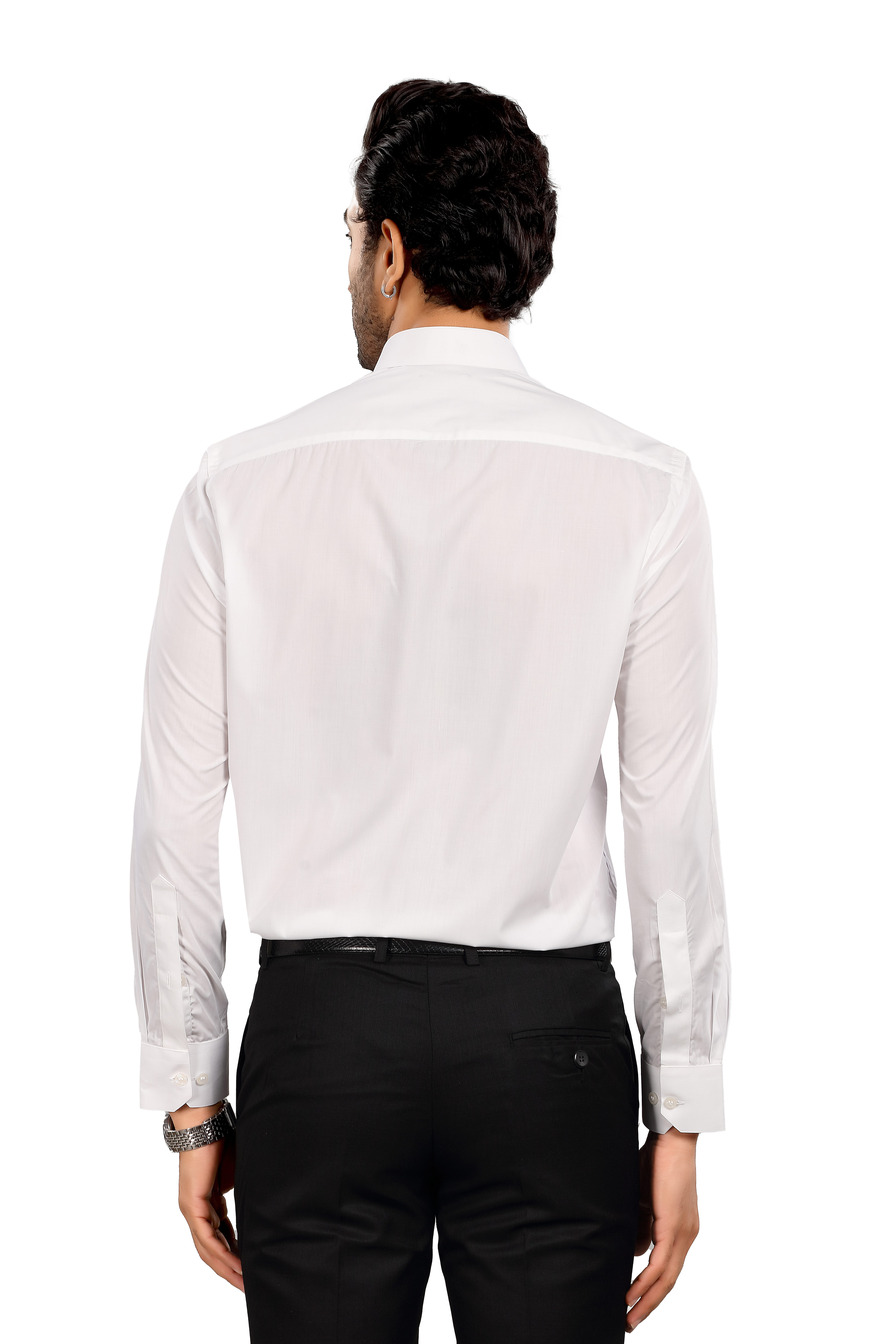 ALVONN Premium Formal Shirt –Classic White Formal Shirt