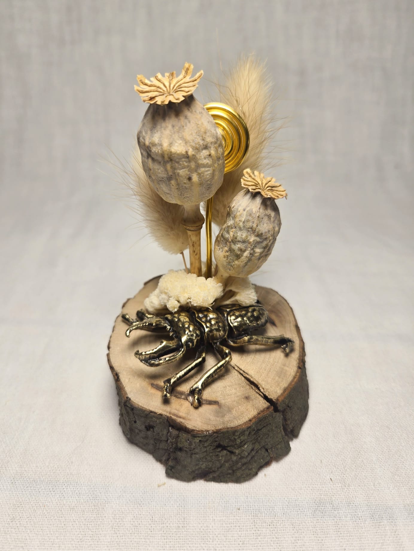 Porte photo avec sujet en laiton