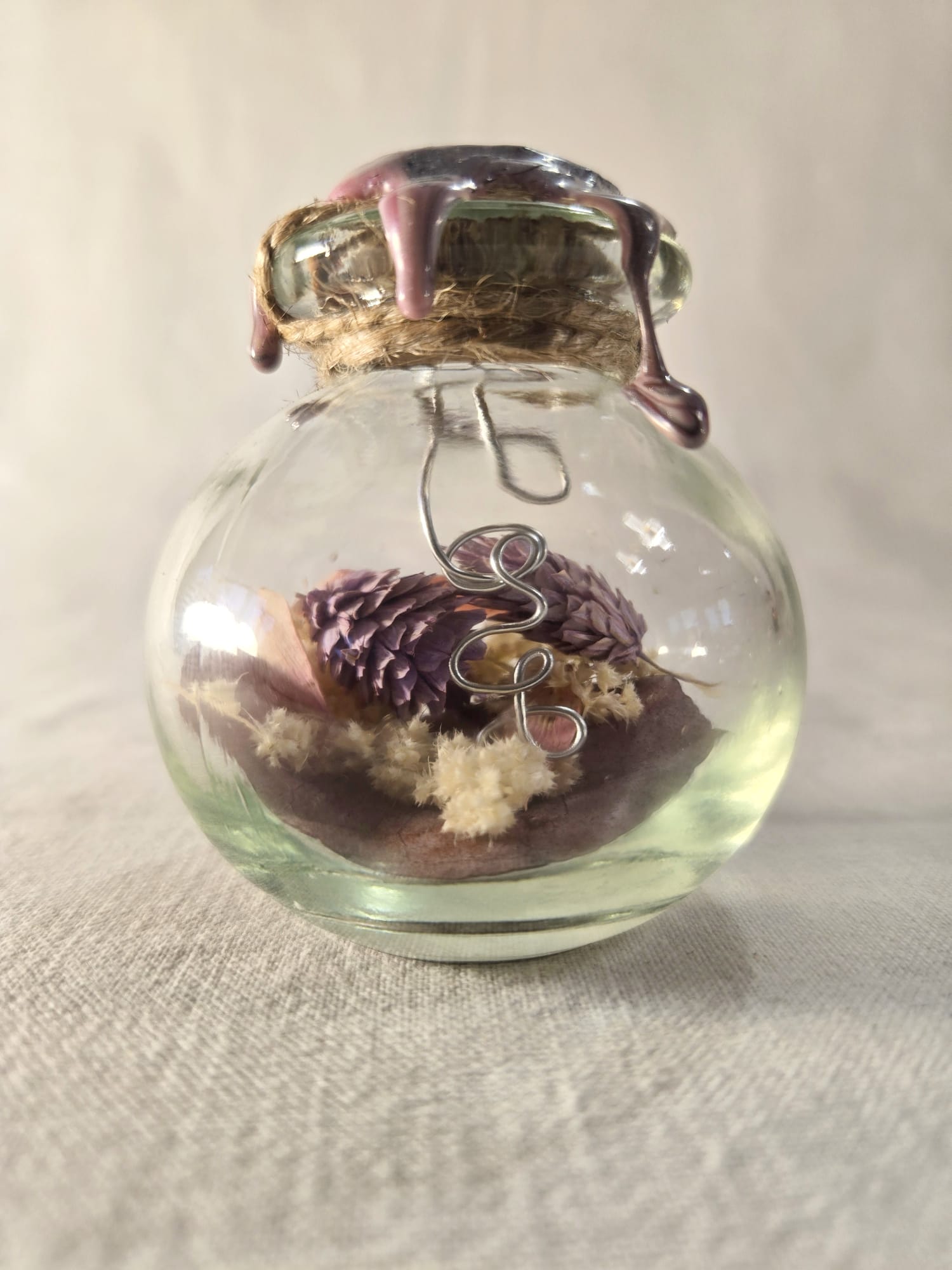 Fiole ronde scellée Love