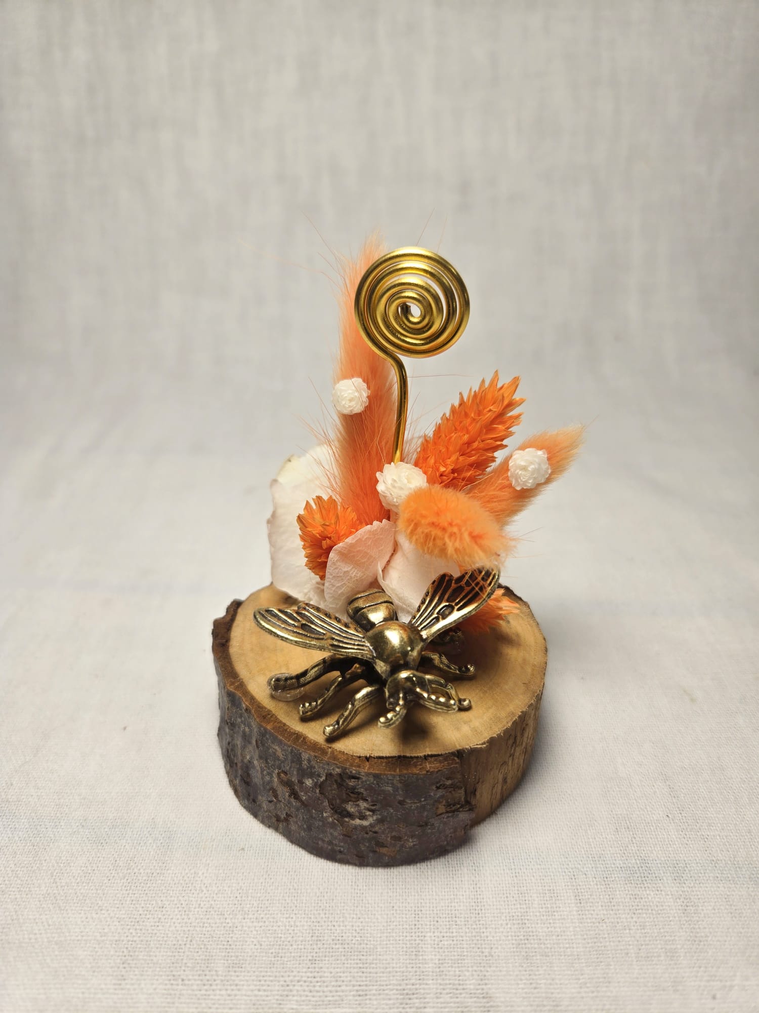 Porte photo avec sujet en laiton