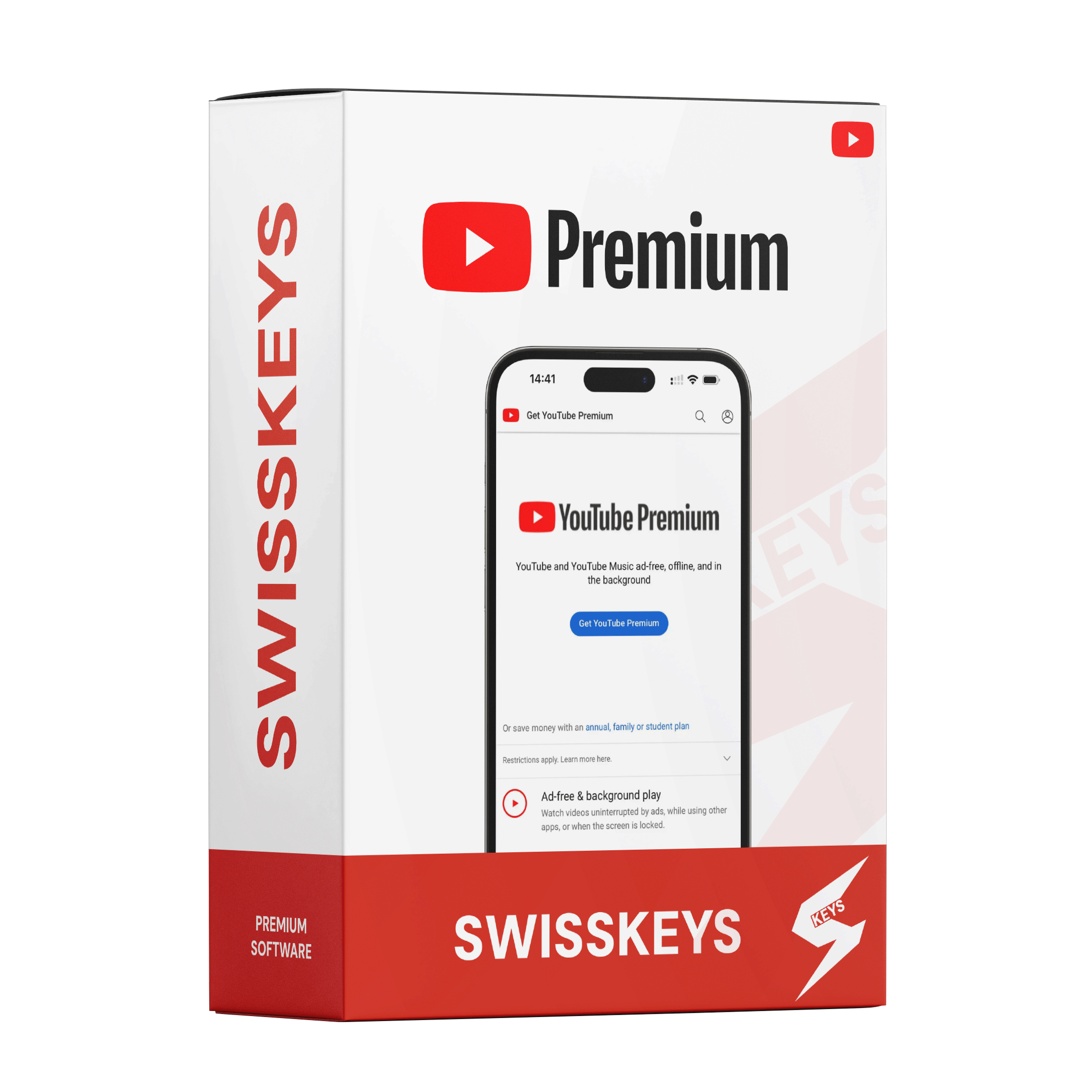 YouTube Premium - 3 Mois