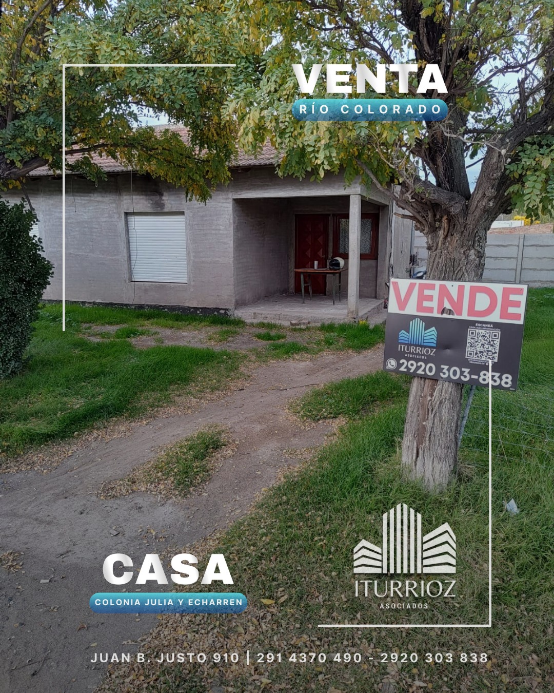 Casa | Los Perales 404, Colonia Julia y Echarren, Rio Colorado