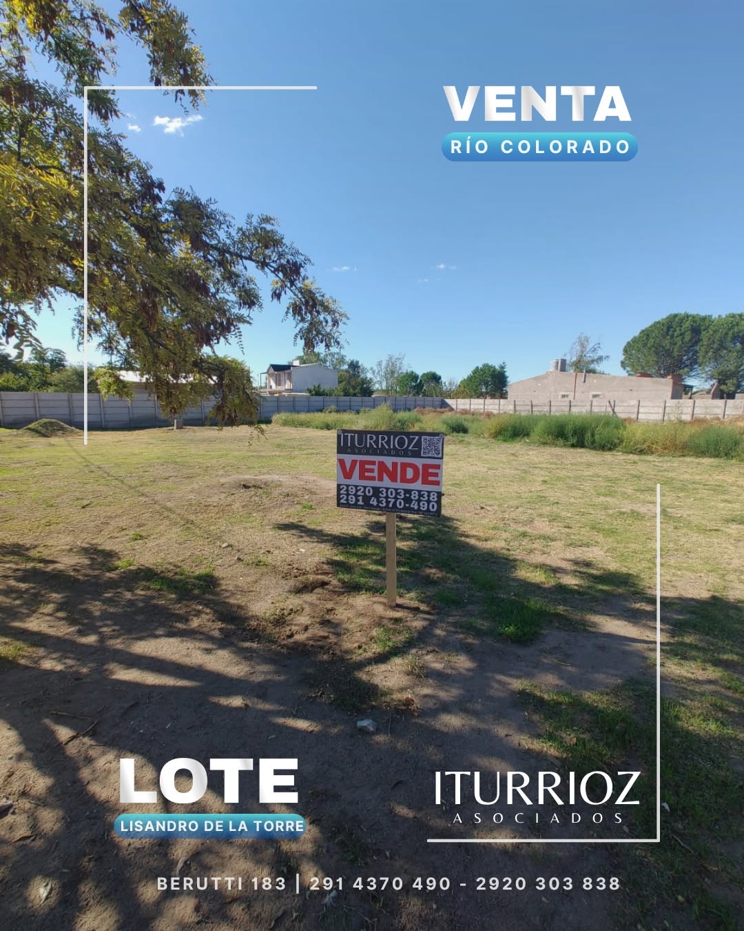 Lote | Lisandro de la Torre y Gob. Castello, Rio Colorado
