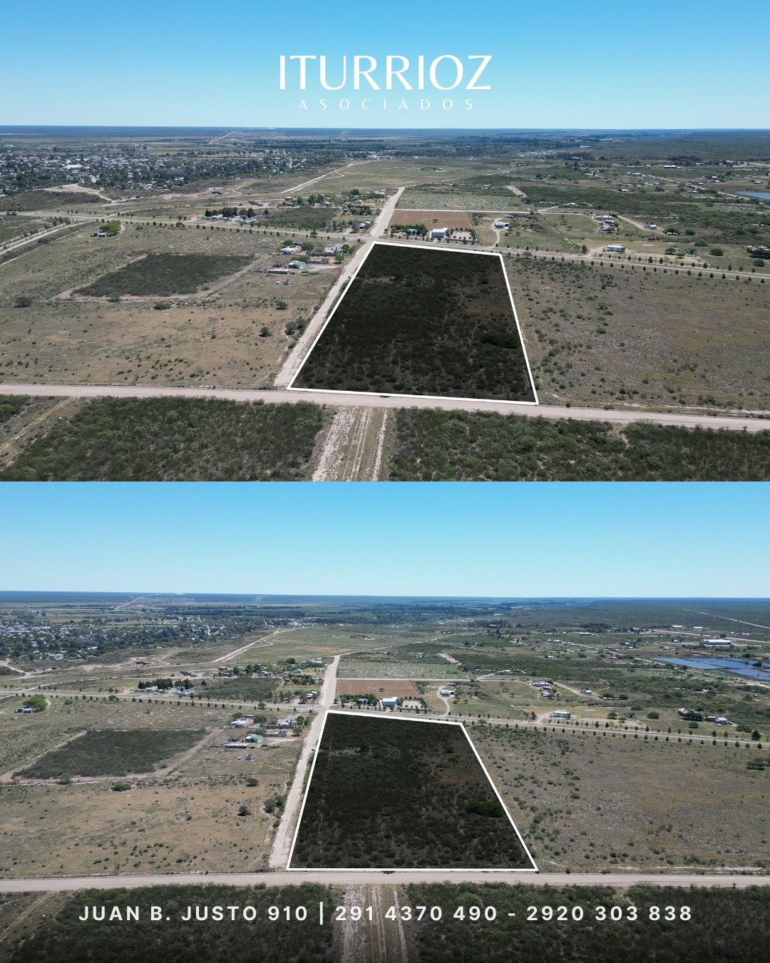 Parcela 4 Ha | Ingreso a La Adela, La Pampa