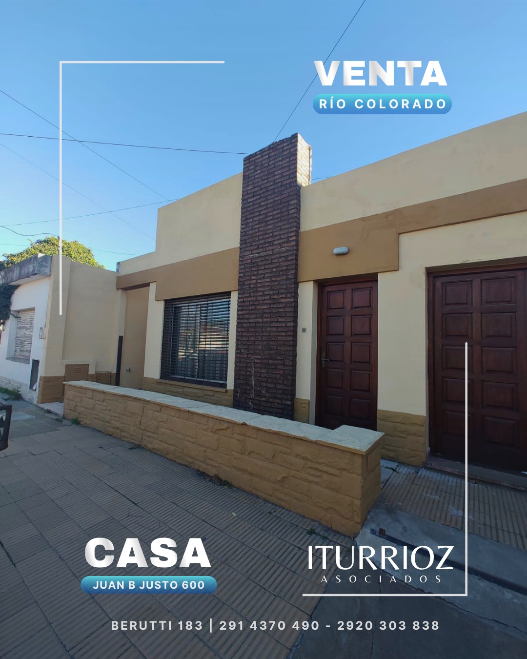 Casa | Juan B. Justo al 600, Rio Colorado