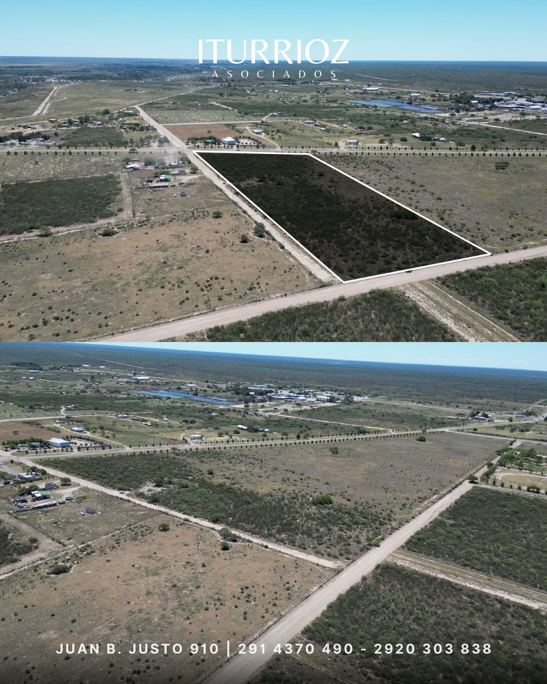Parcela 4 Ha | Ingreso a La Adela, La Pampa