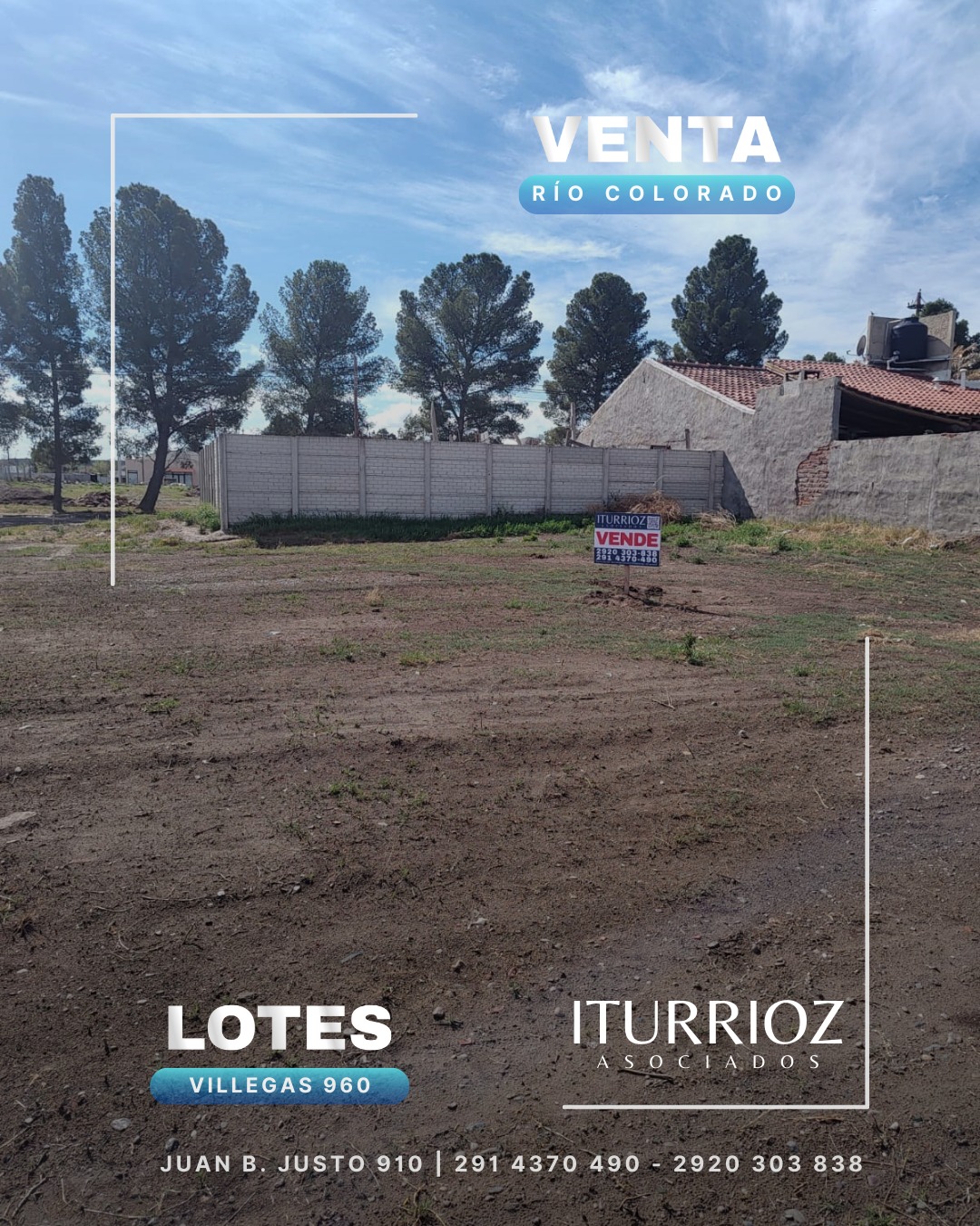 Lote | Villegas 960, Rio Colorado