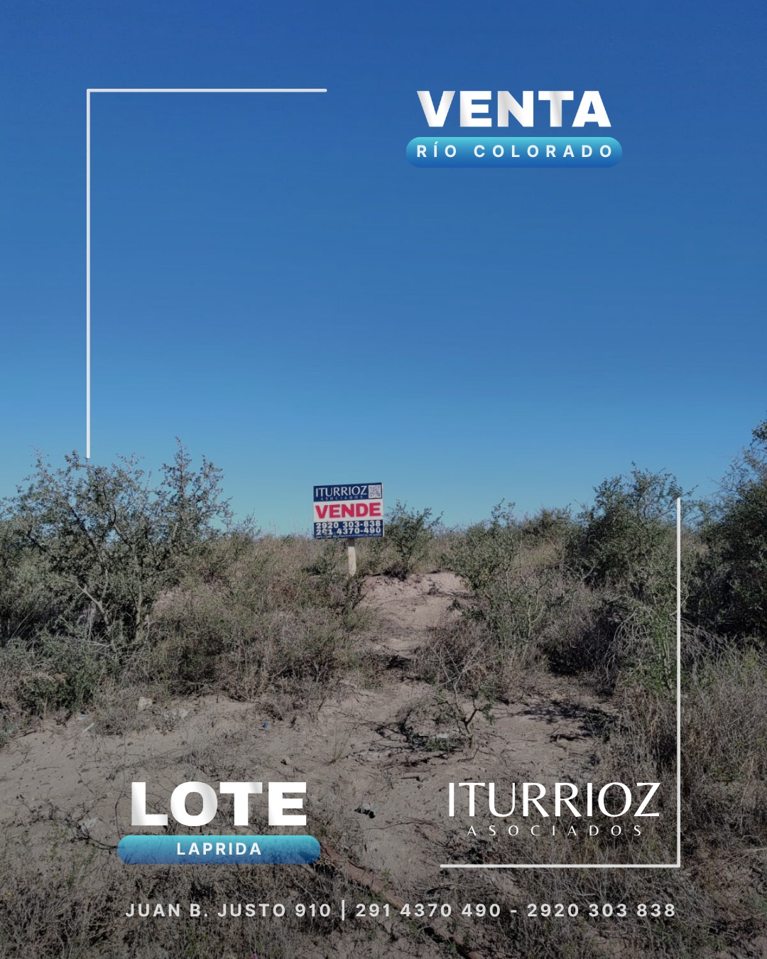 Lote | Calle Laprida, Rio Colorado