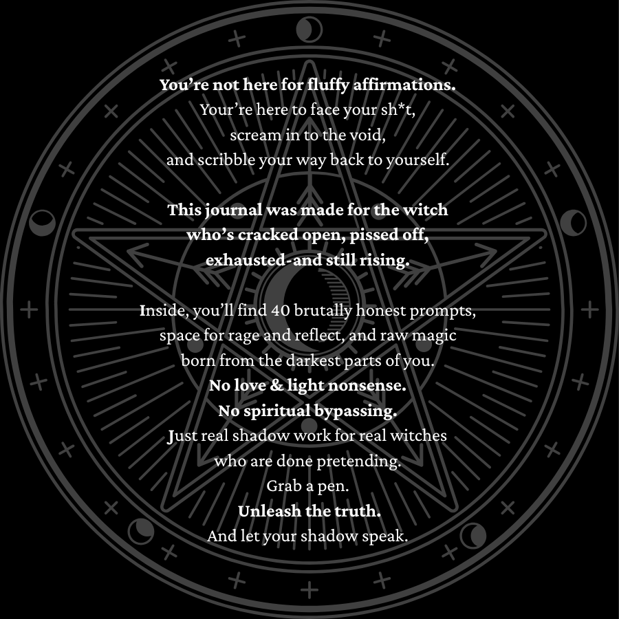 The Broke-Ass Witch's Shadow Work Journal