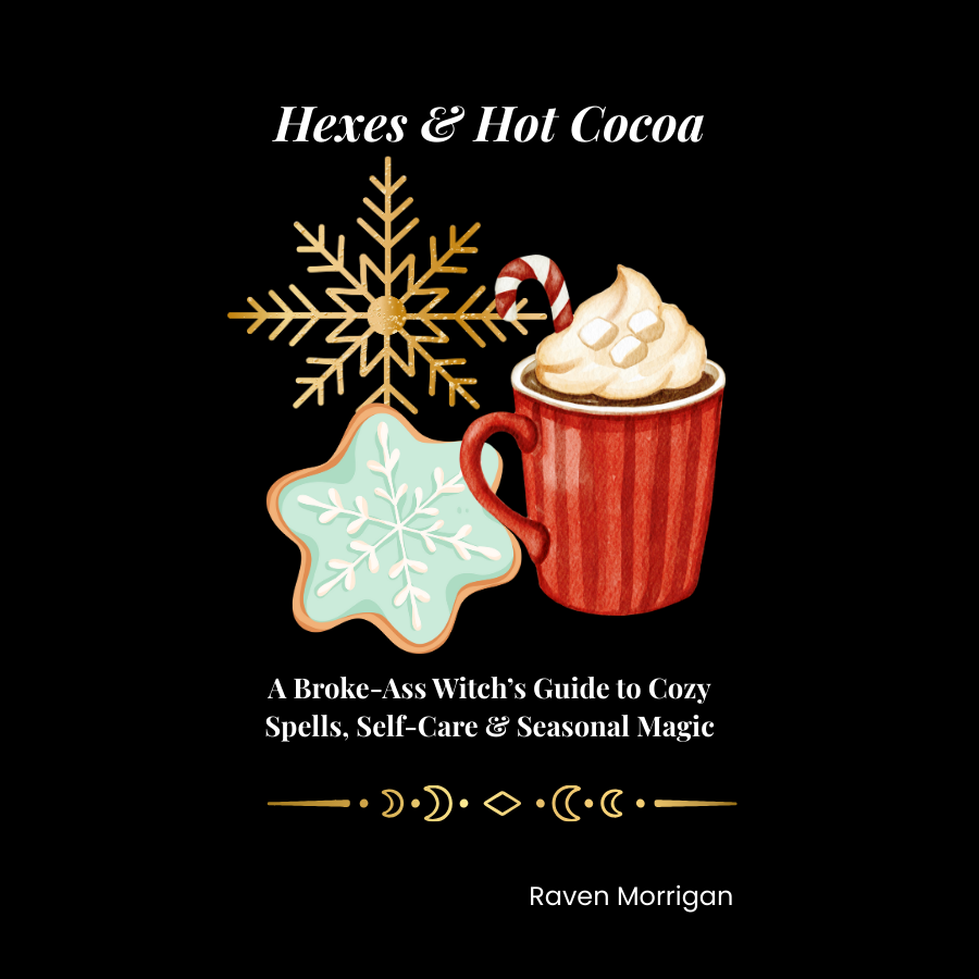 Witchmas Holiday Bundle — Word Search Grimoire + Hexes & Hot Cocoa