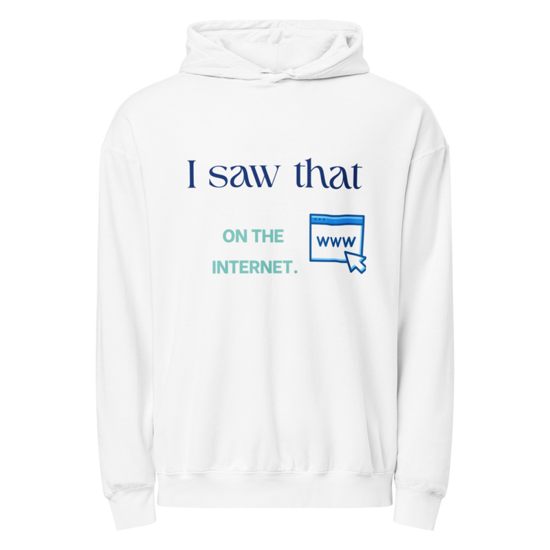 Unisex garment INTERNET Hoodies