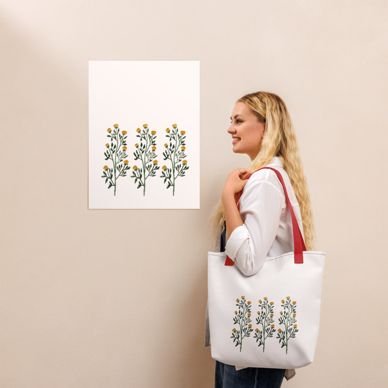 Flowers Tote Bag