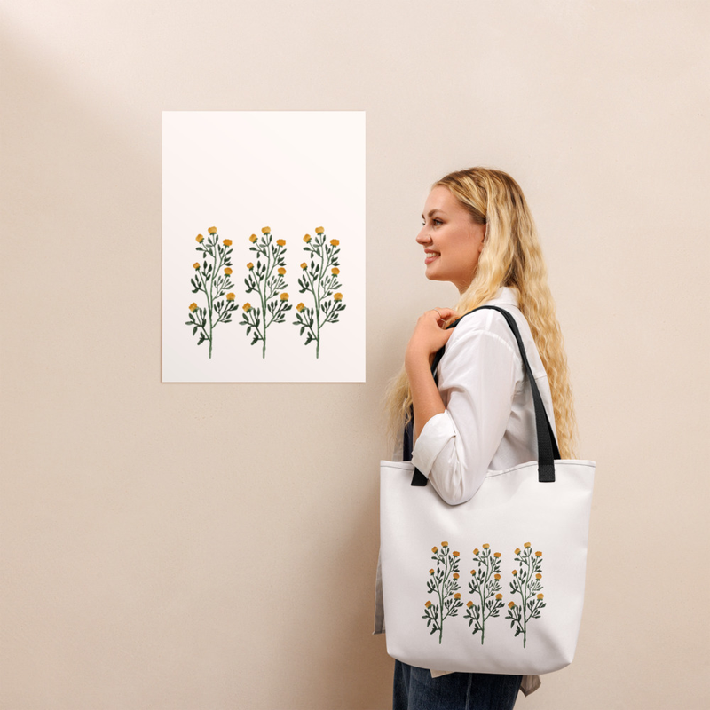 Flowers Tote Bag