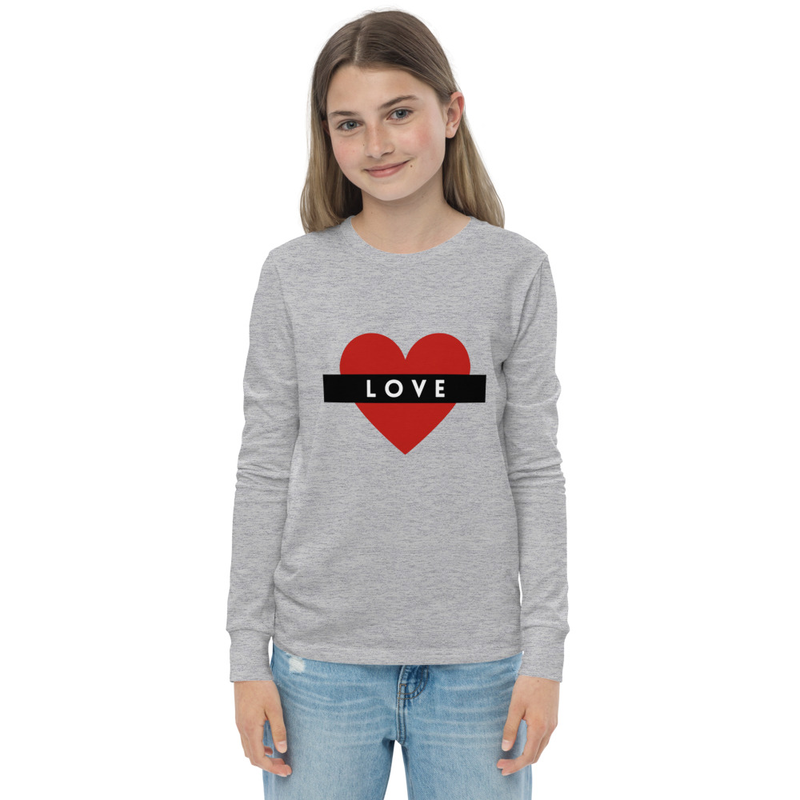 Youth long sleeve LOVE TEES