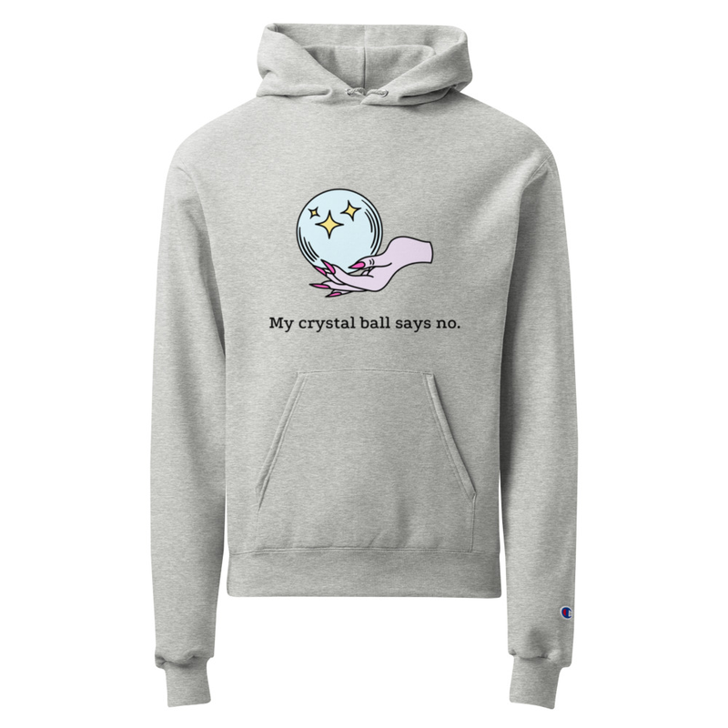 Unisex CRYSTAL BALL Champion hoodie
