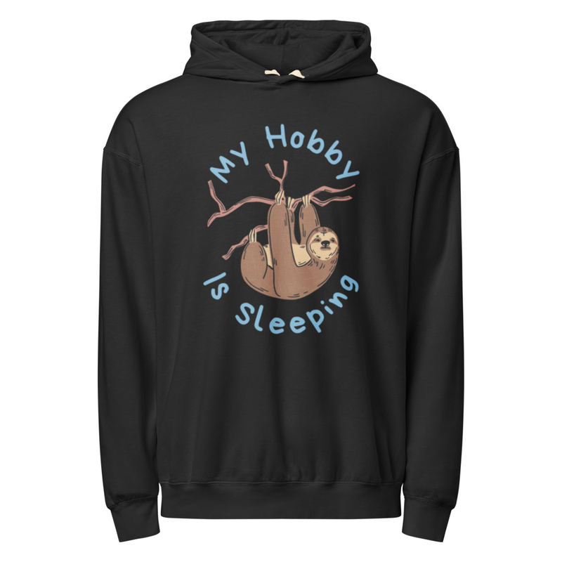 Unisex garment-dyed lightweight MY HOBBY Hoodies