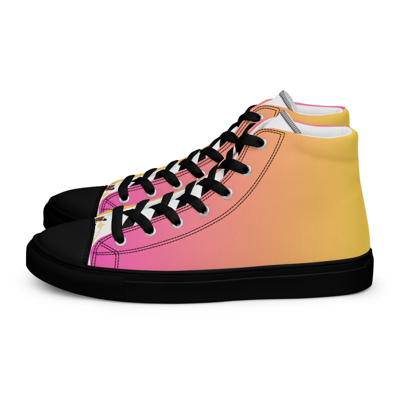 Men’s Tiger high top canvas shoes