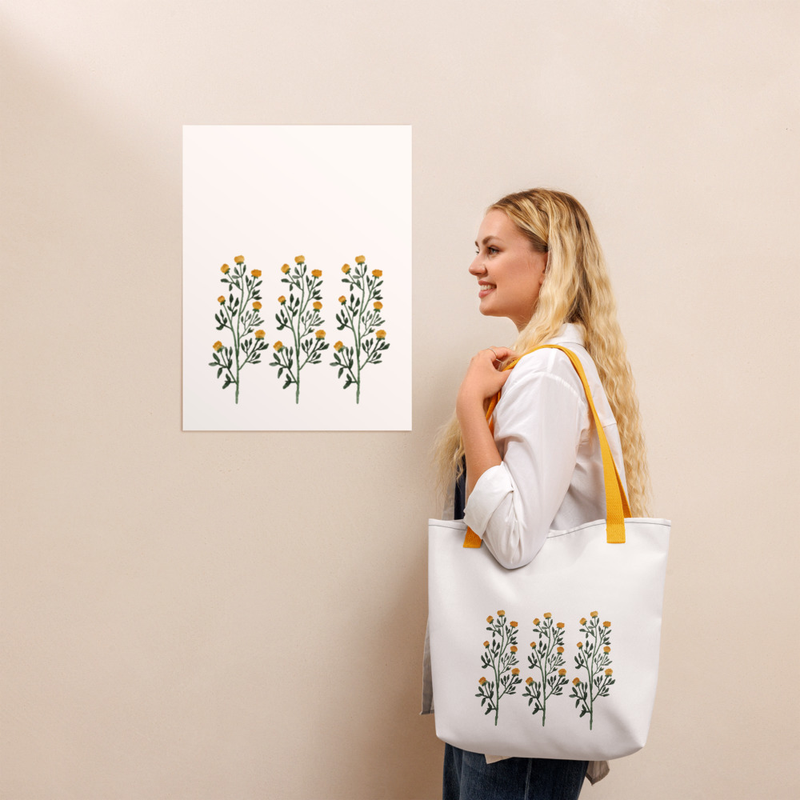 Flowers Tote Bag