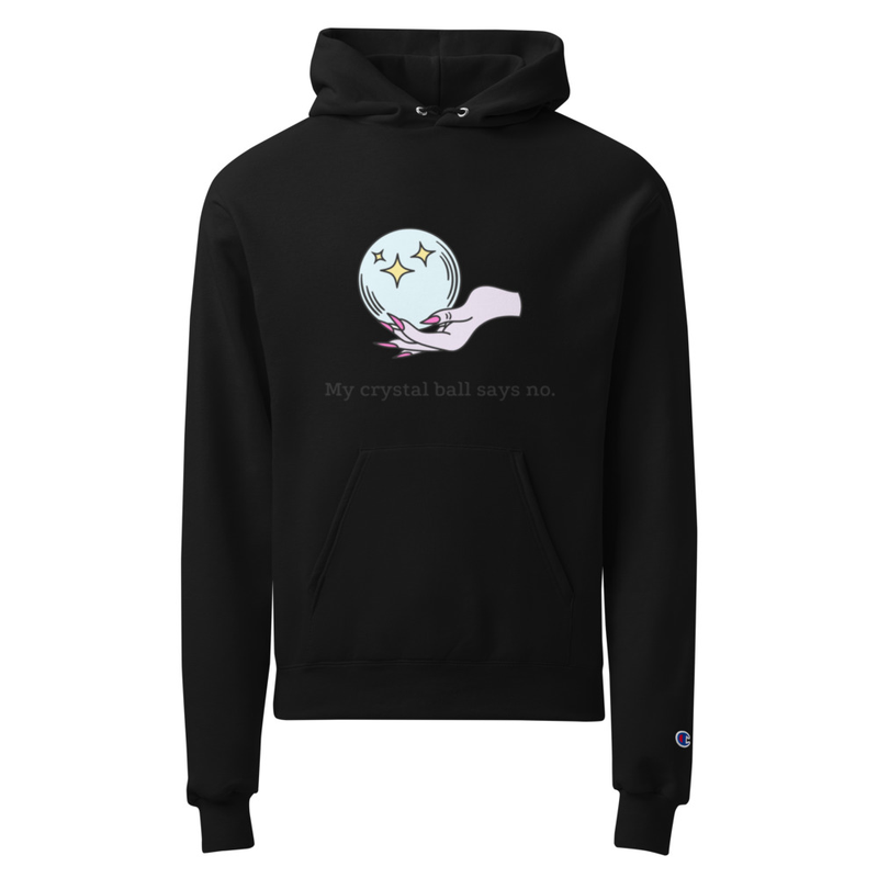 Unisex CRYSTAL BALL Champion hoodie