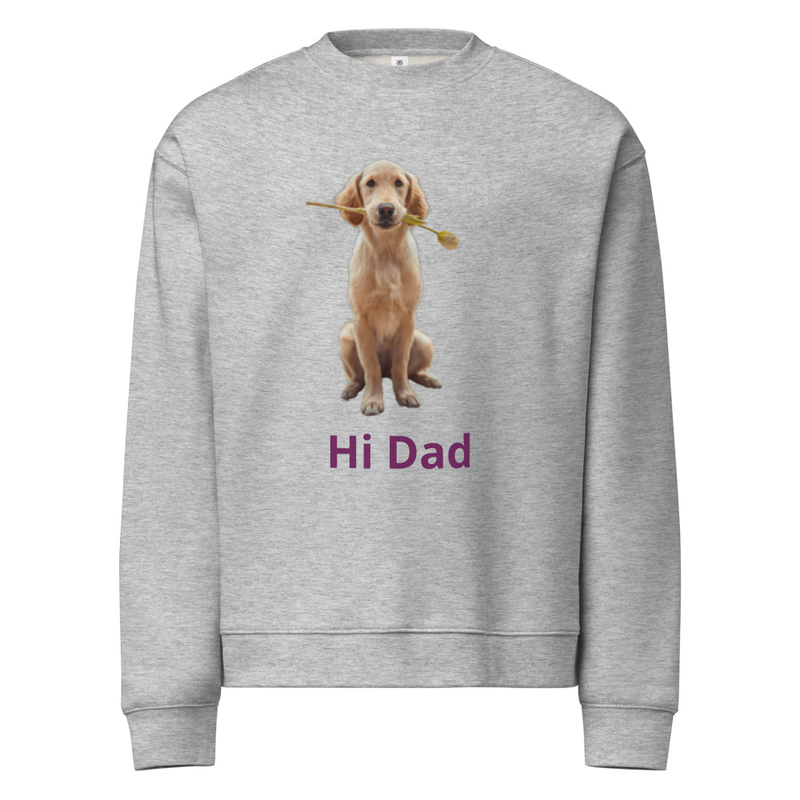 Hi DAD – Unisex Relax Crew Neck Sweatshirt