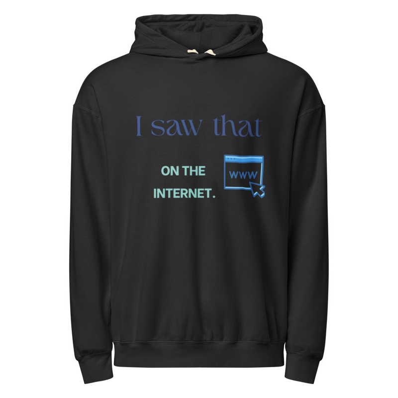 Unisex garment INTERNET Hoodies