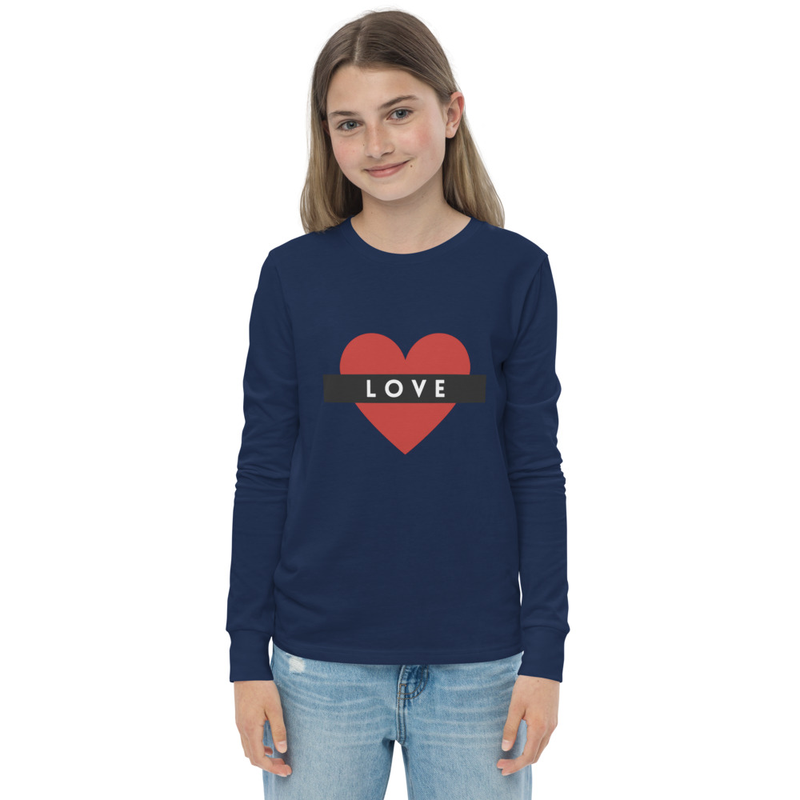 Youth long sleeve LOVE TEES