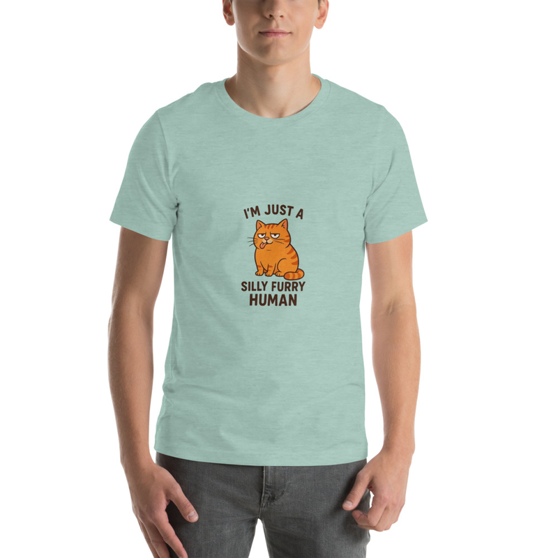 Unisex t-shirt Furry Cat – Soft, Playful & Purr-sonality Packed!