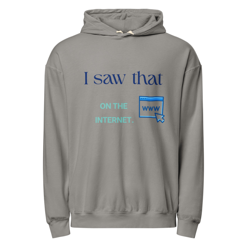 Unisex garment INTERNET Hoodies