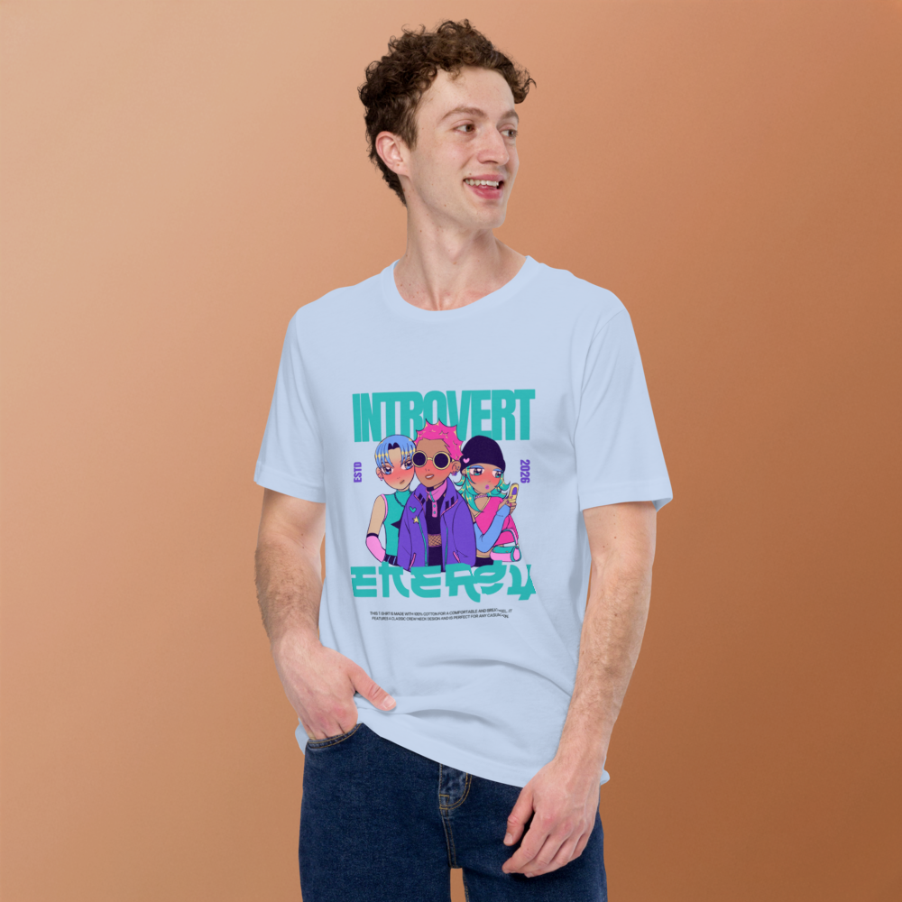 Unisex Introvert T-Shirt – Quiet Style, Bold Personality