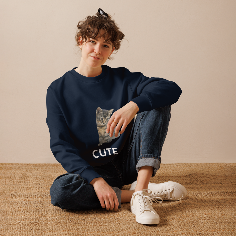 Unisex Eco Sweatshirt – Sustainable Comfort with Timeless Style.