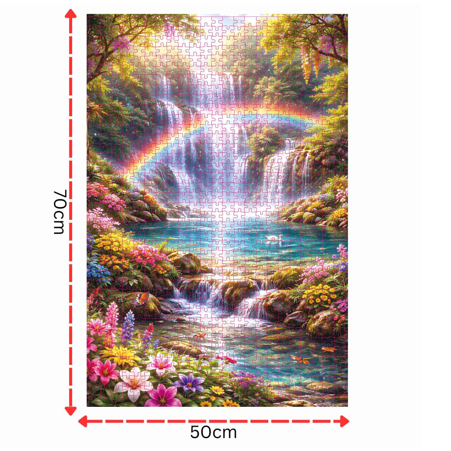 enchanted rainbow falls