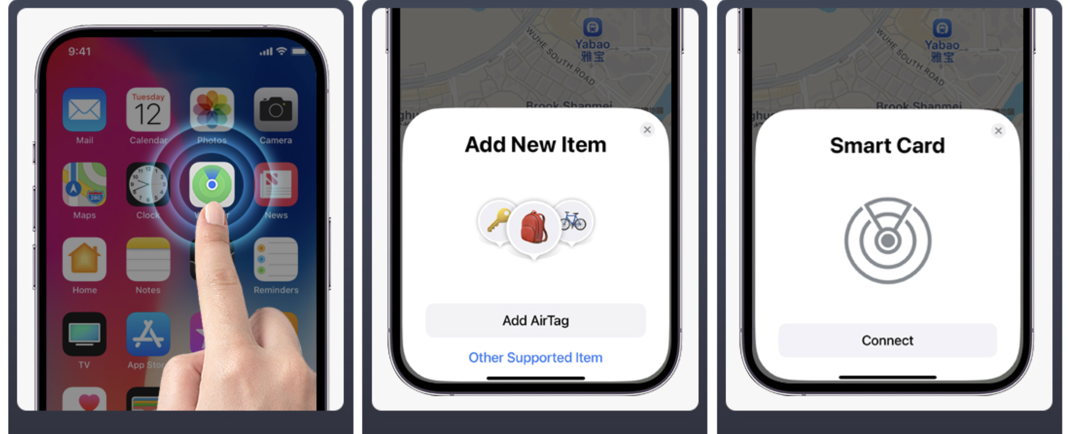 Paper Wallet With Find My 