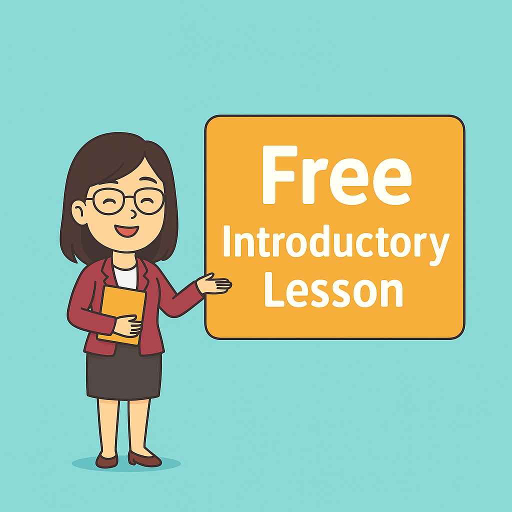 Book a Free Introductory Lesson - Your Learning, Your Way 