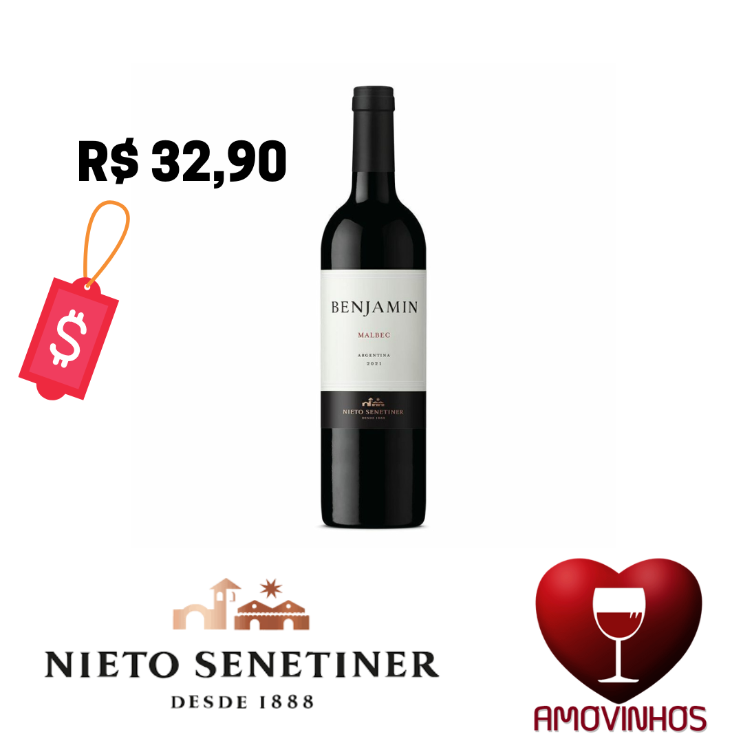 Vinho Benjamin Nieto Senetiner Malbec