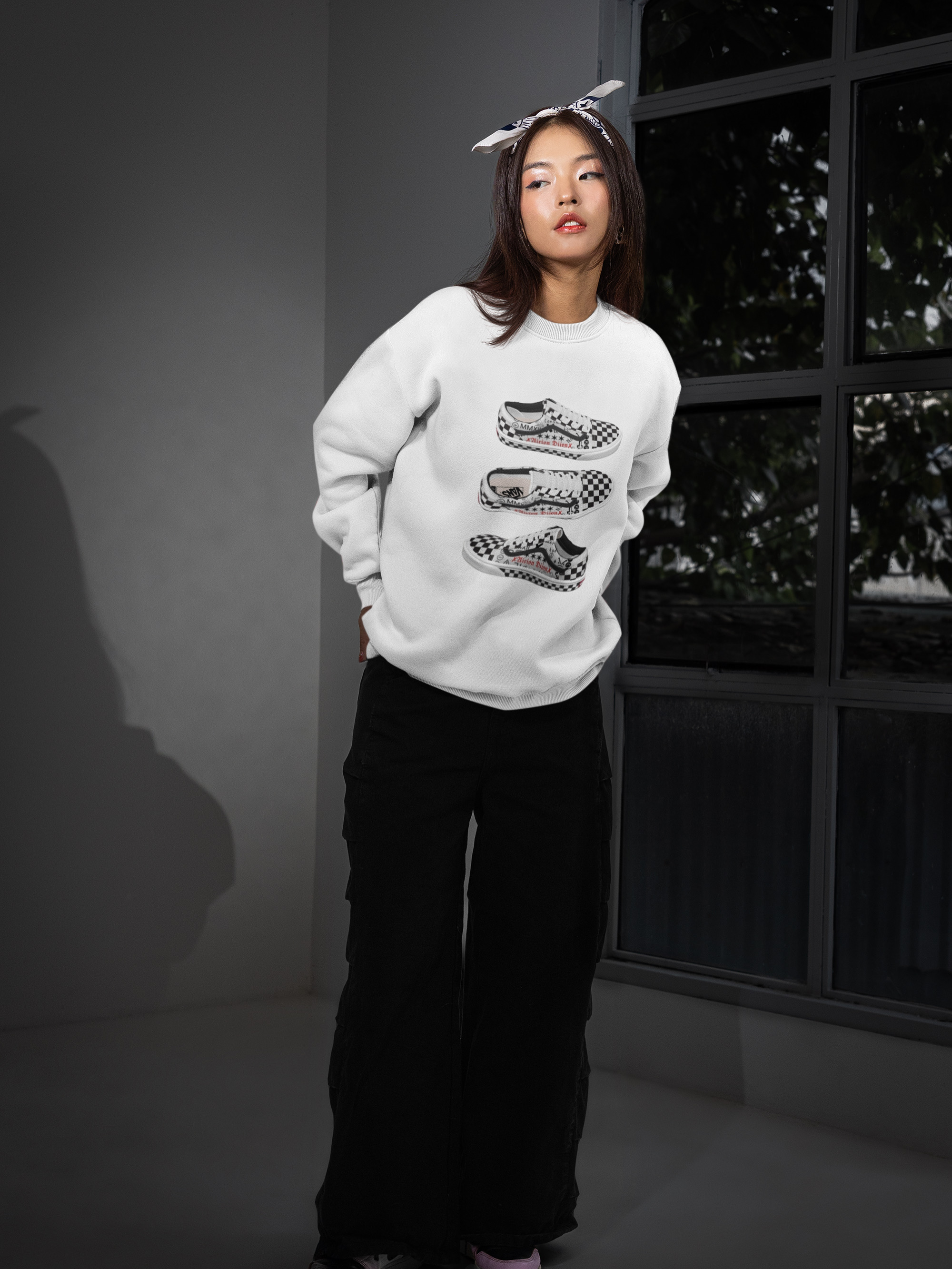 Sneaker Graphic Sweatshirt