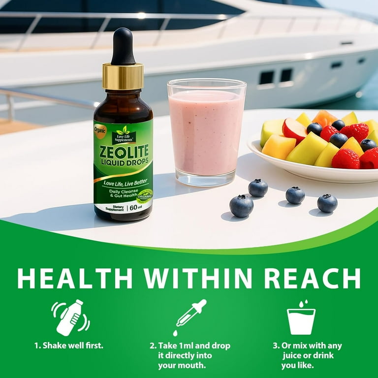 Zeolite Liquid Drops