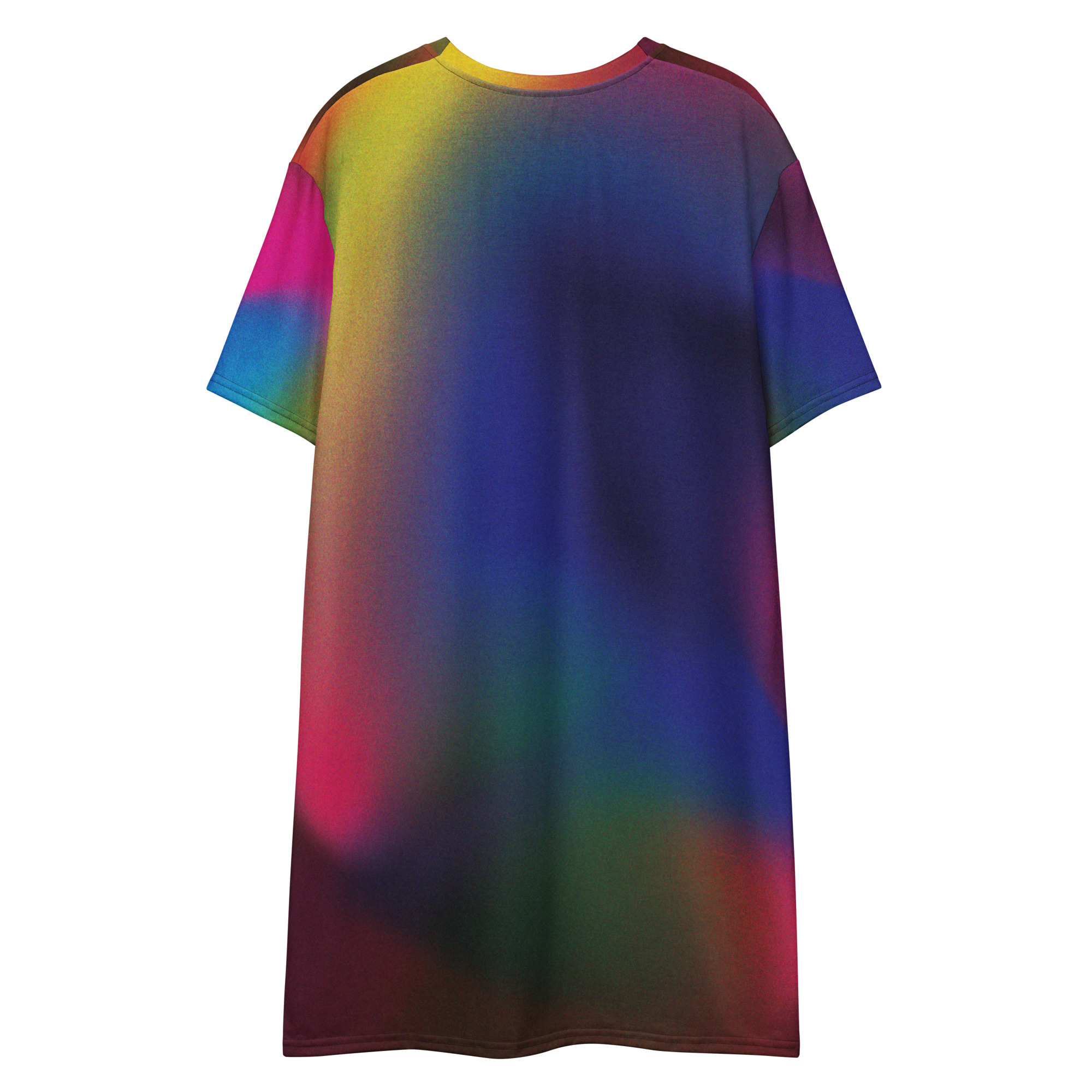 Dark Rainbow Shirt Dress
