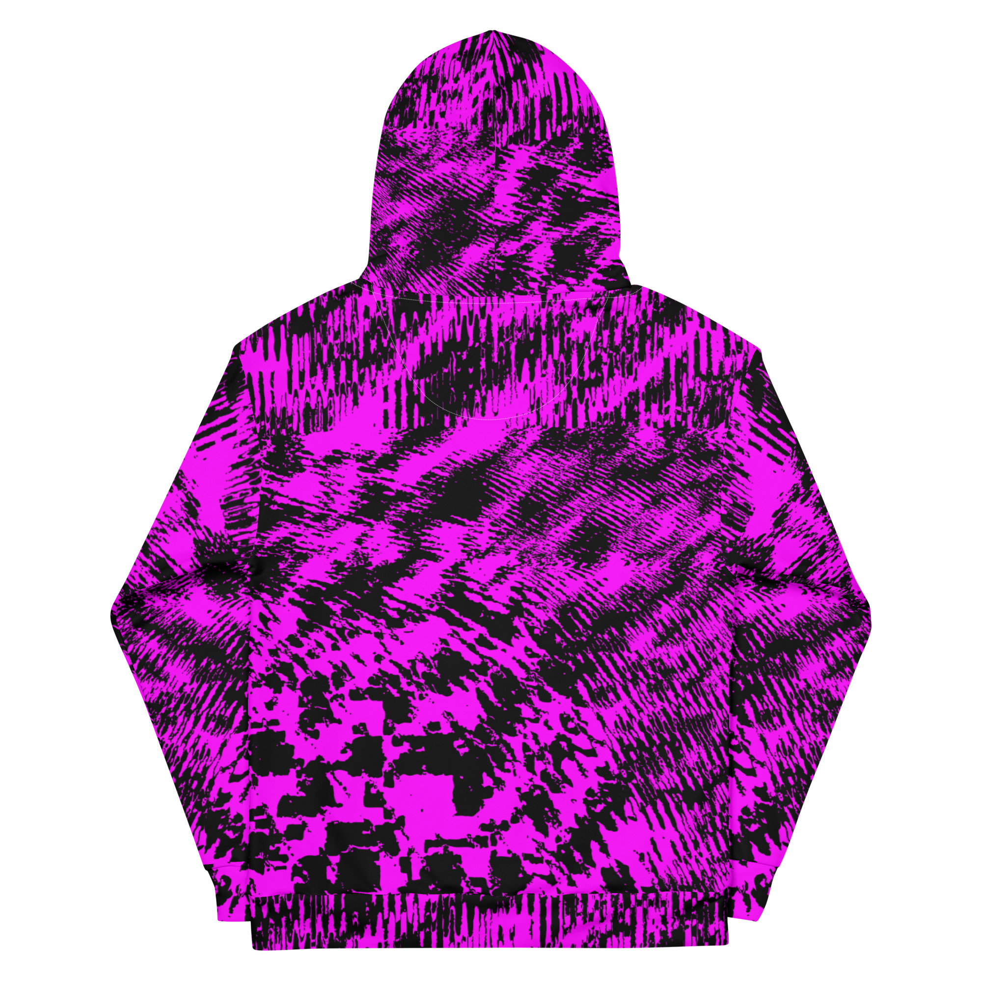 Neon Violet Anti-Recognition Pattern Hoodie