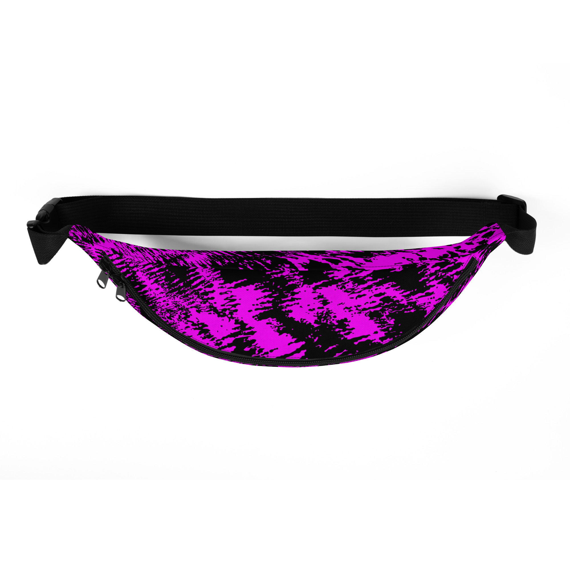 Neon Violet Anti-Recognition Pattern Fanny Pack
