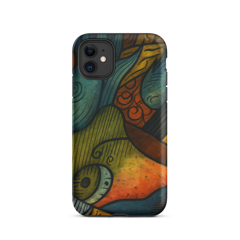 Funda dura para iPhone®: Criatura de la Creatividad