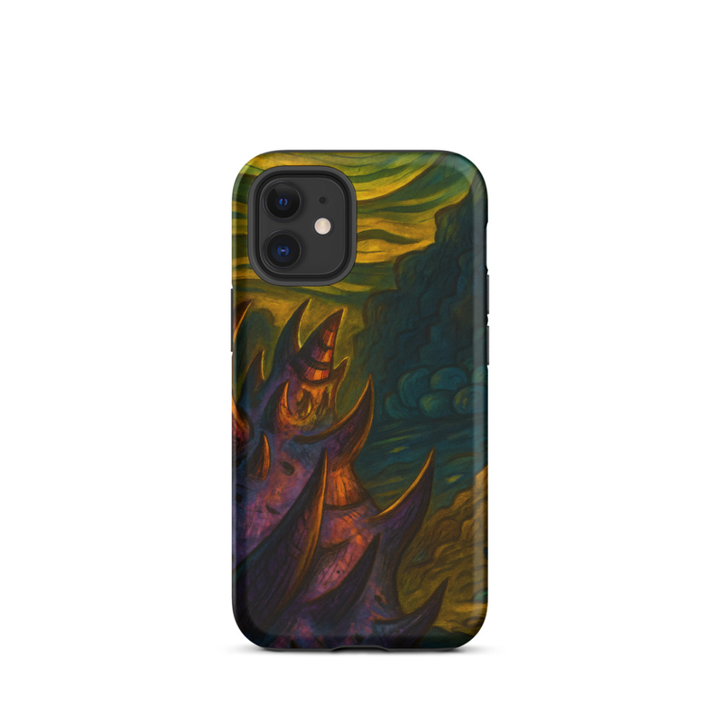 Funda dura para iPhone®: Criatura de la Soledad