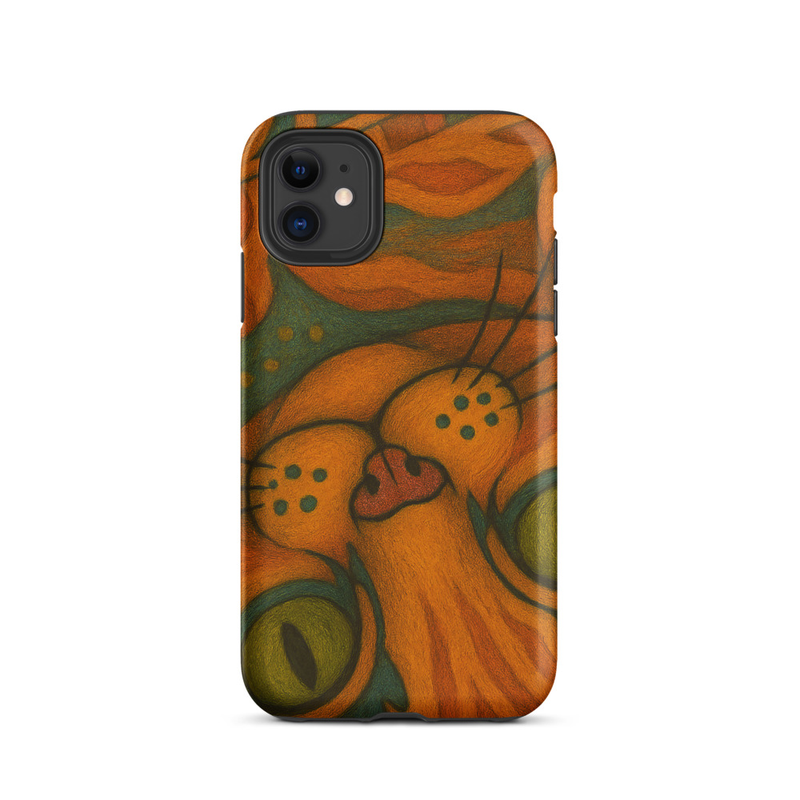 Funda dura para iPhone®: Criatura de la Búsqueda