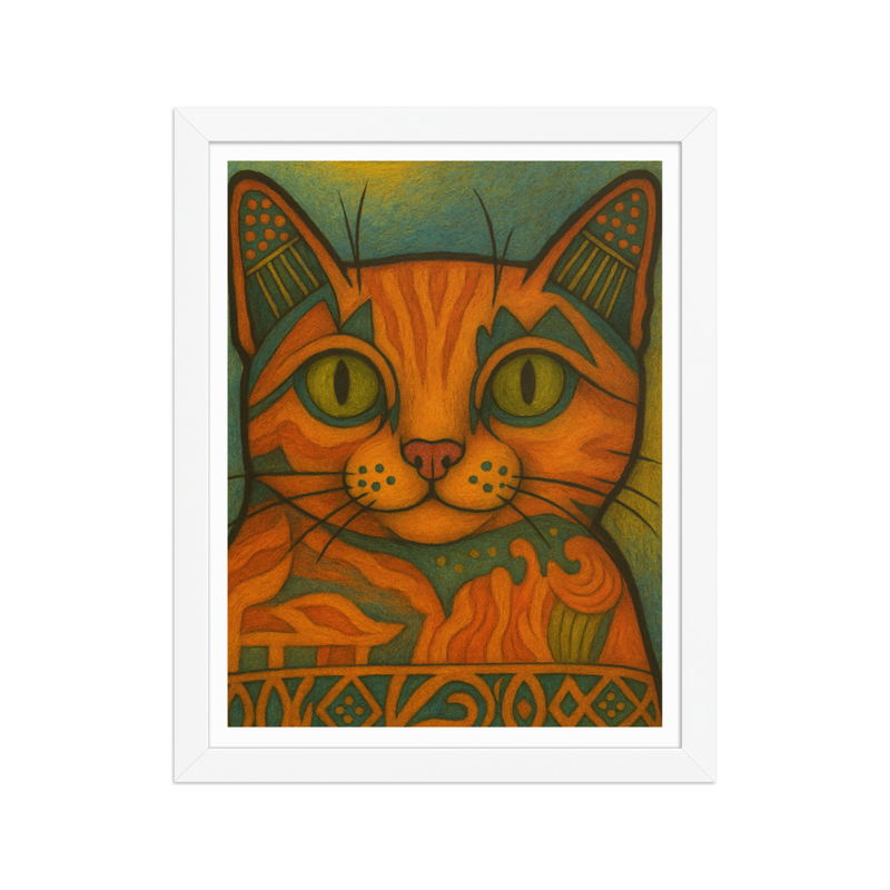 Póster enmarcado: Criatura de la Búsqueda