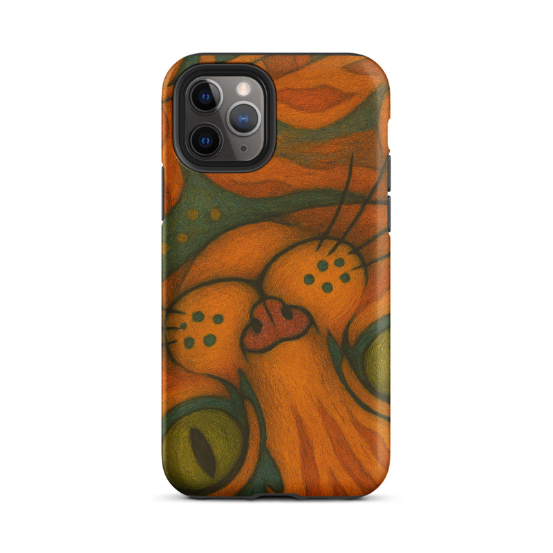 Funda dura para iPhone®: Criatura de la Búsqueda