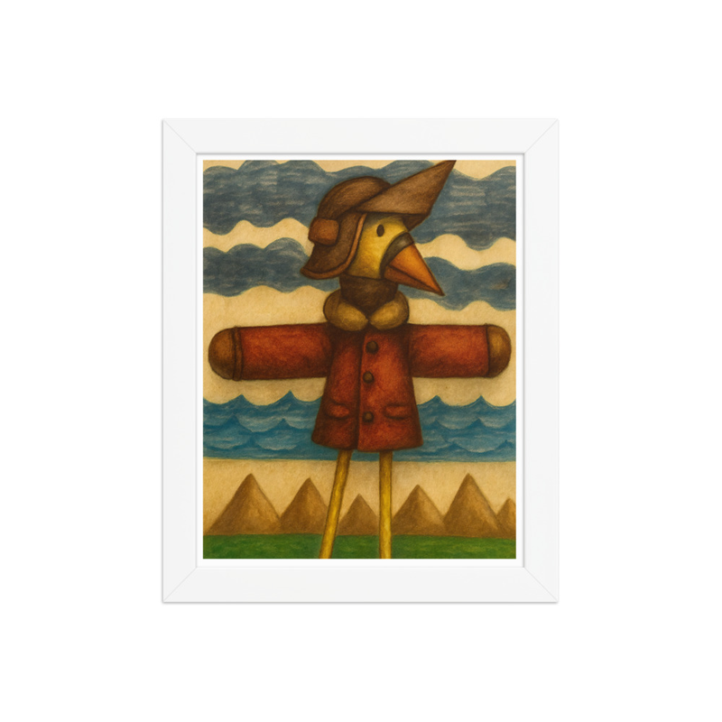 Póster enmarcado: Criatura de la Inocencia