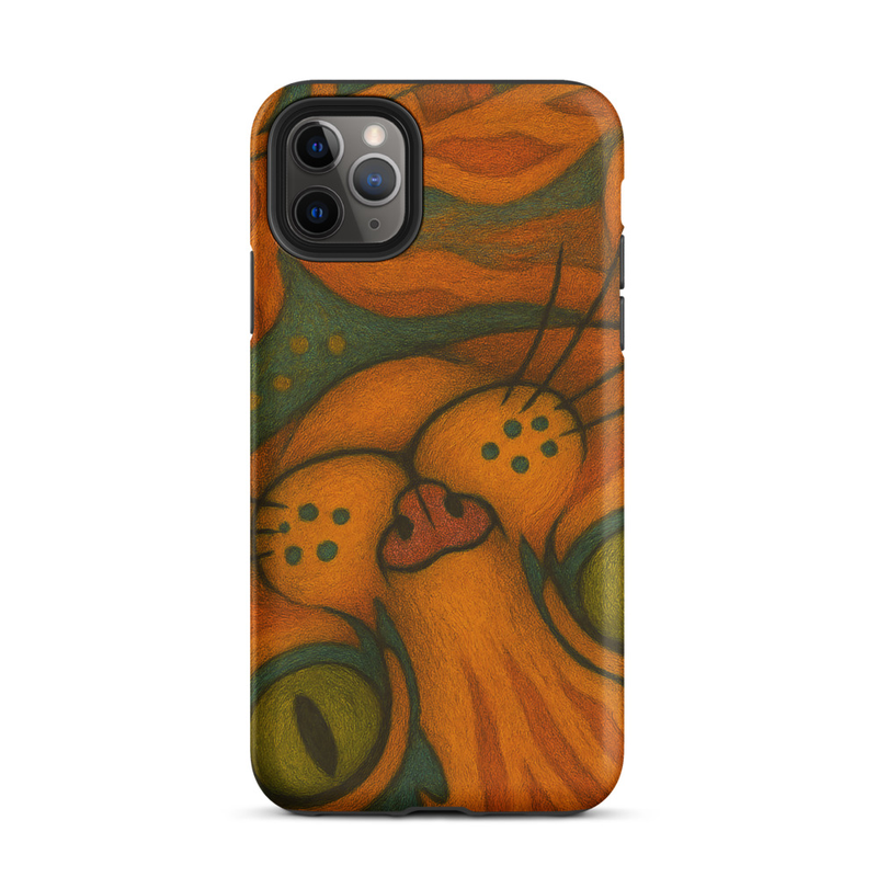 Funda dura para iPhone®: Criatura de la Búsqueda