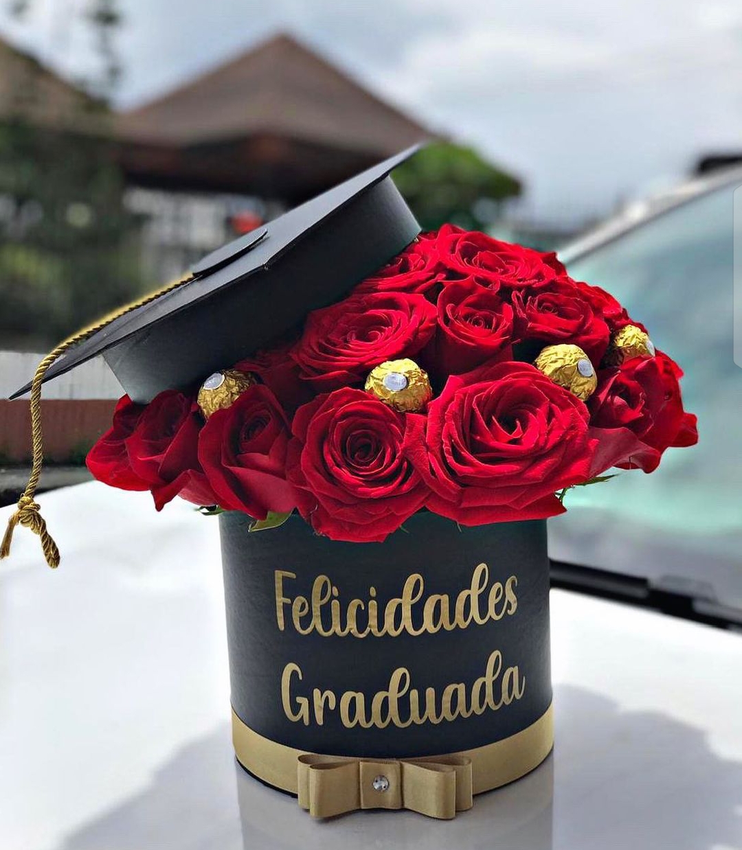 Bouquet de rosas  para grado 