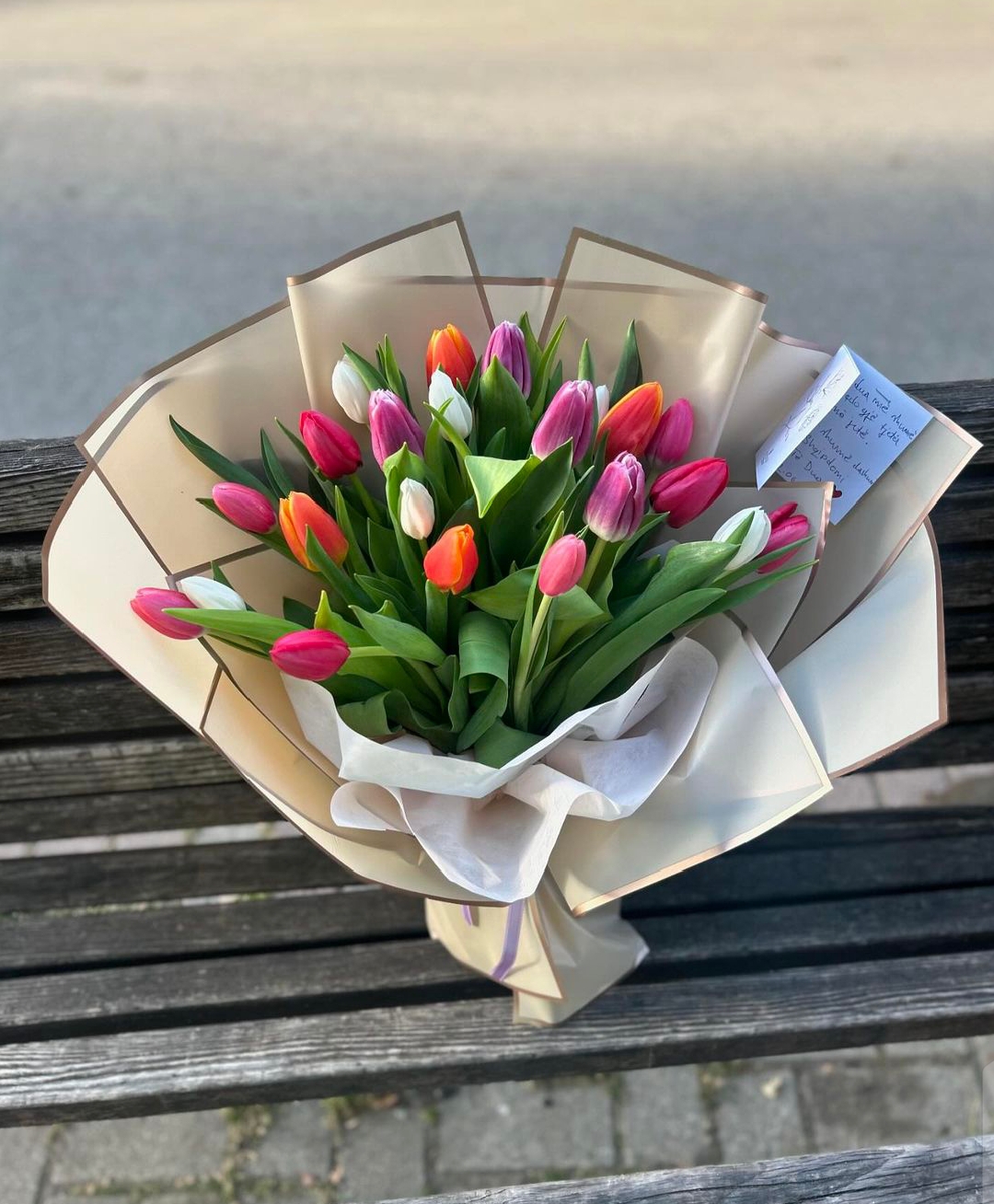 Bouquet de tulipanes Elegans