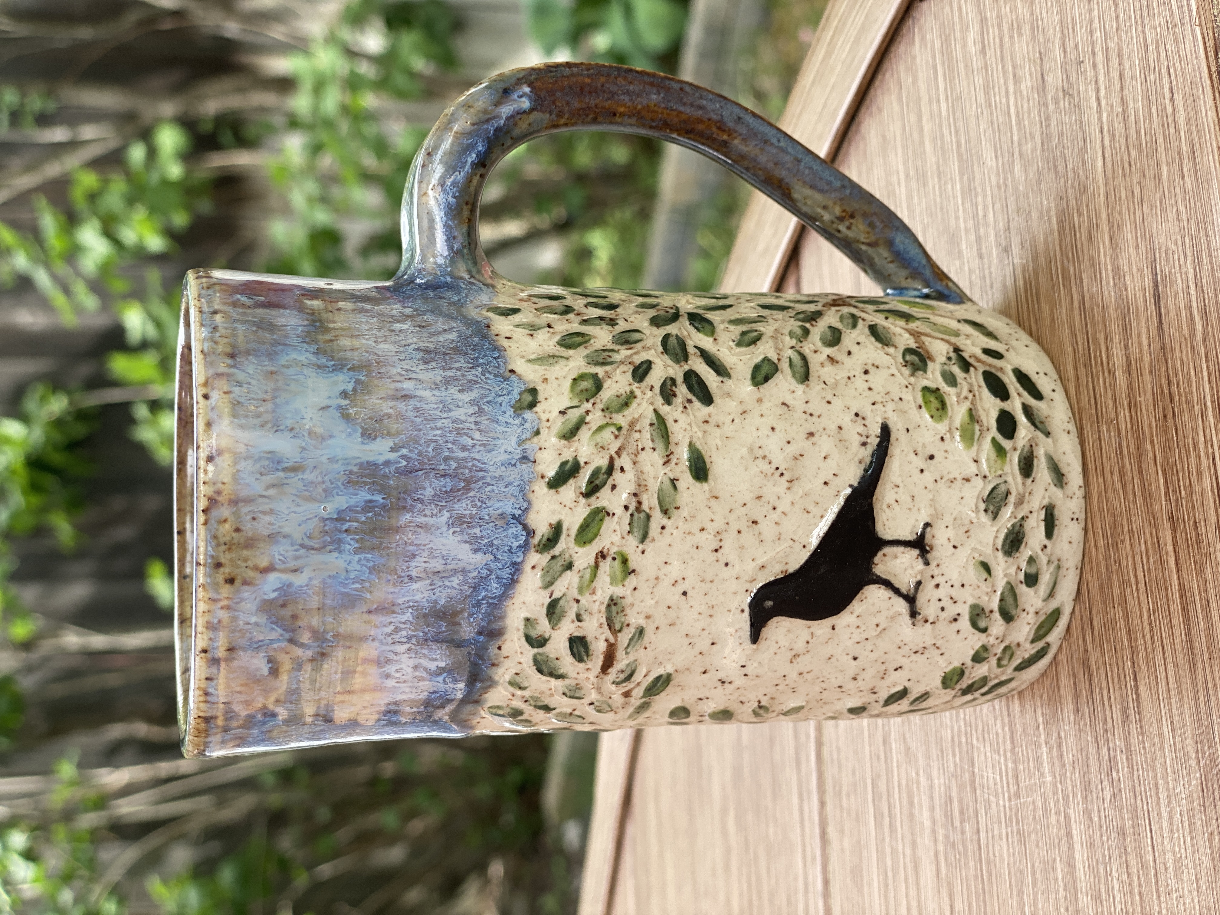 Tall Crow Mug, 12 oz 