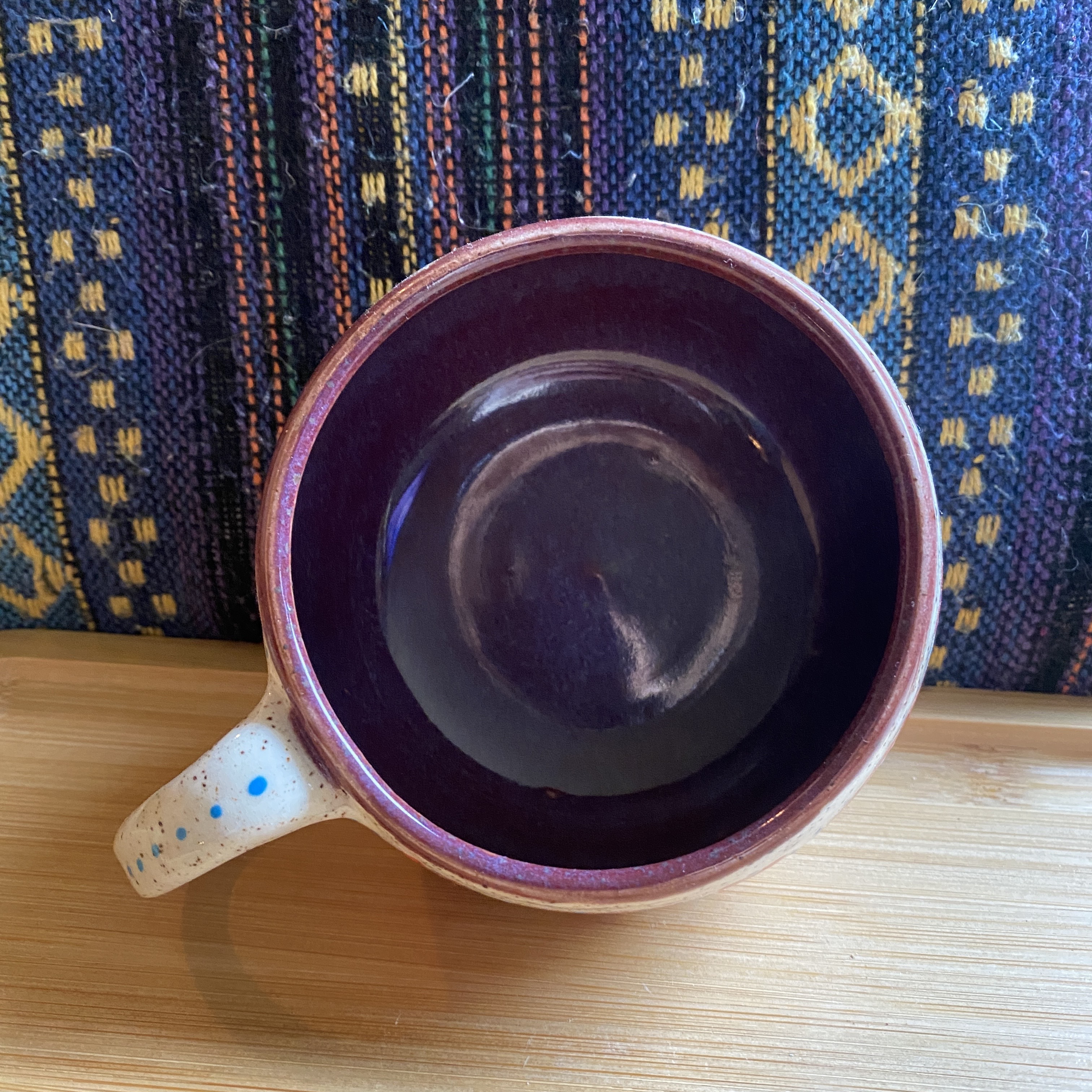 Handmade Multicolored Mug, 10oz